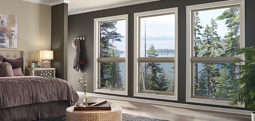 Ultra Series fiberglass awning windows in harmony