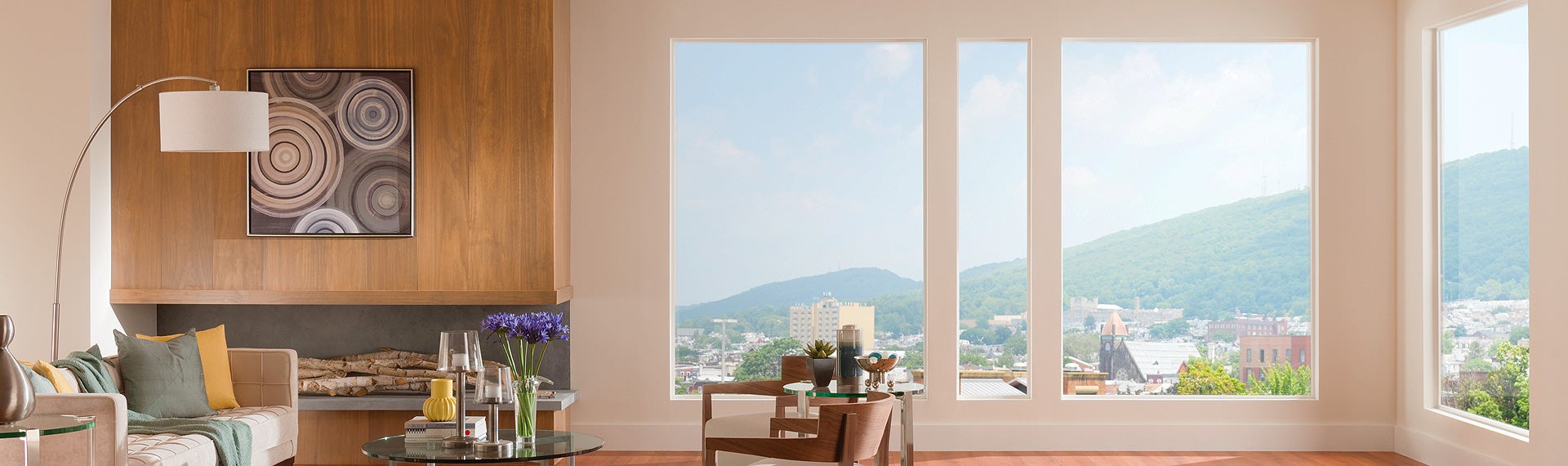 Style Line Series vinyl picture windows