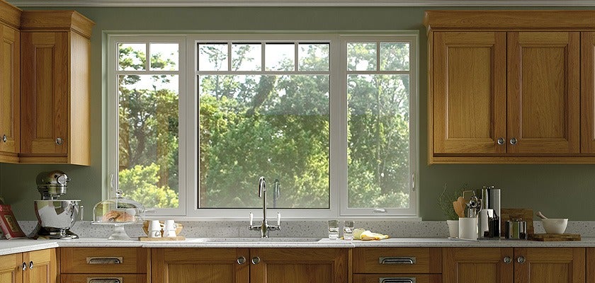 Ultra Series fiberglass casement picture window