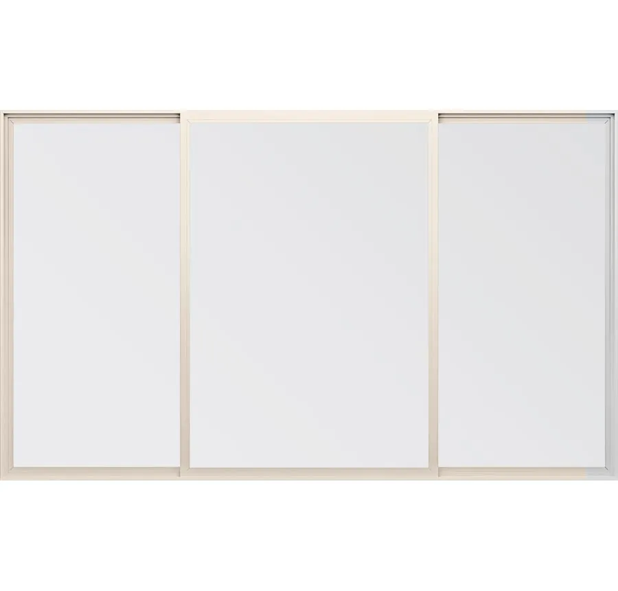 Trinsic Series vinyl double horizontal sliding windows