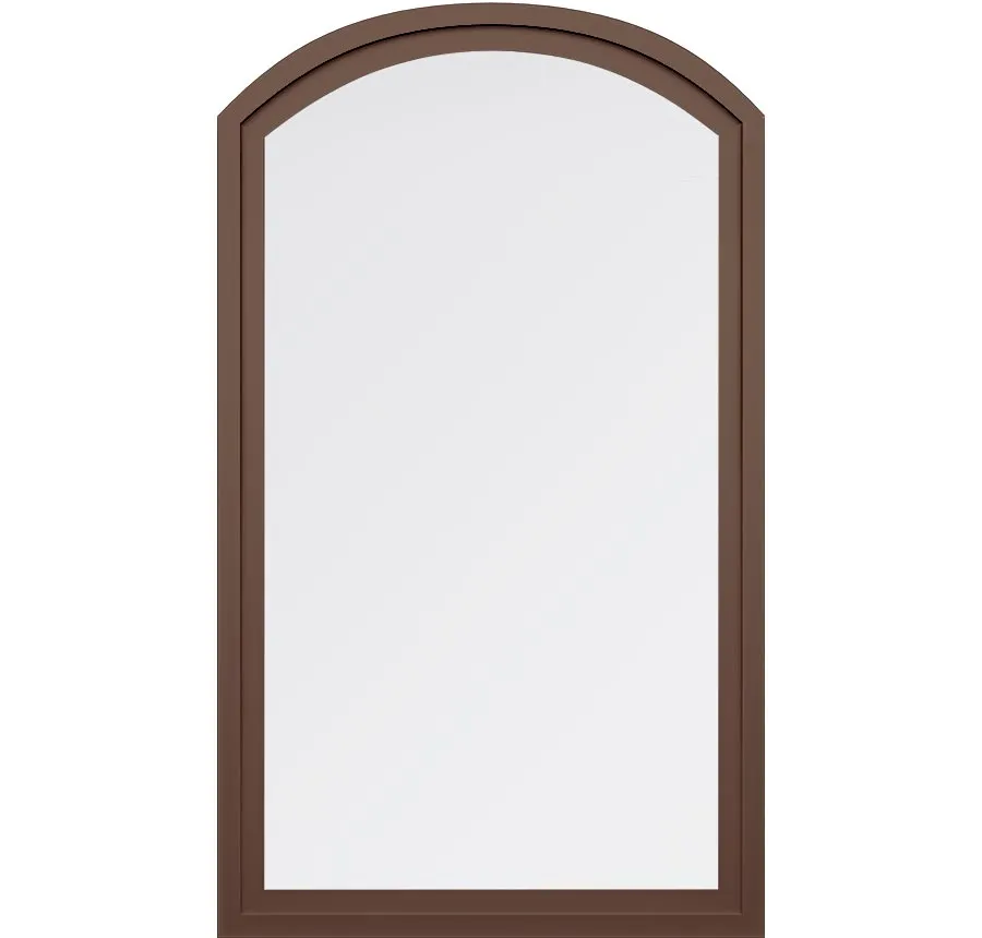Trinsic Series vinyl radius picture windows
