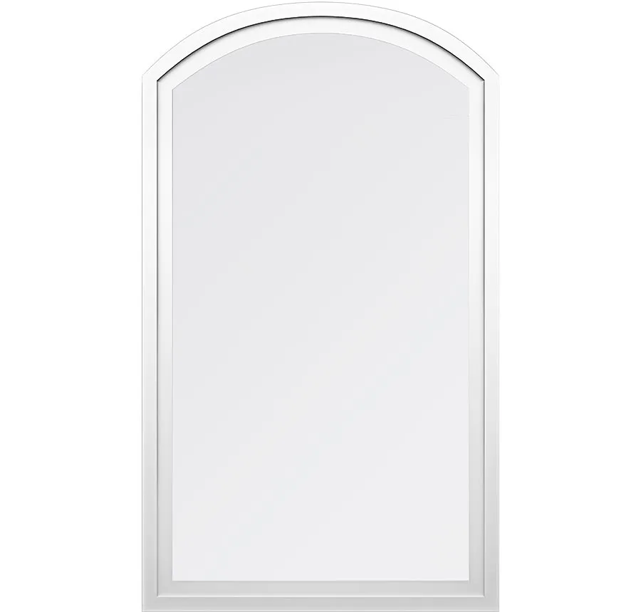 Trinsic Series vinyl radius picture windows