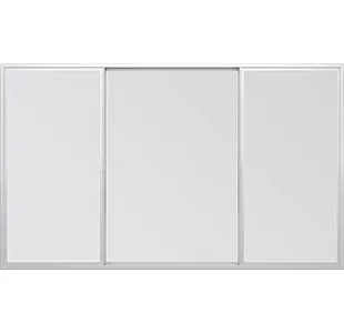 Trinsic Series vinyl double horizontal slider window