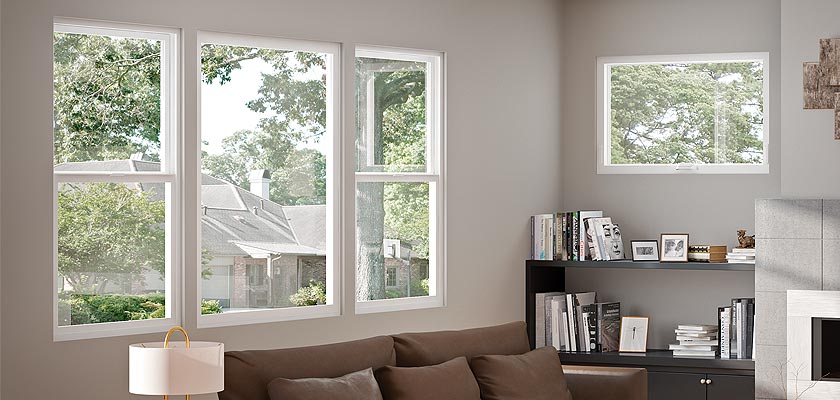 Trinsic Series vinyl single hung window Trinsic Series vinyl single hung window