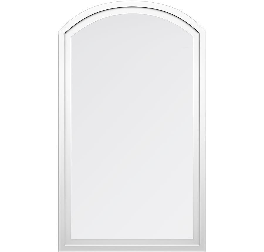 Trinsic Series vinyl radius picture windows
